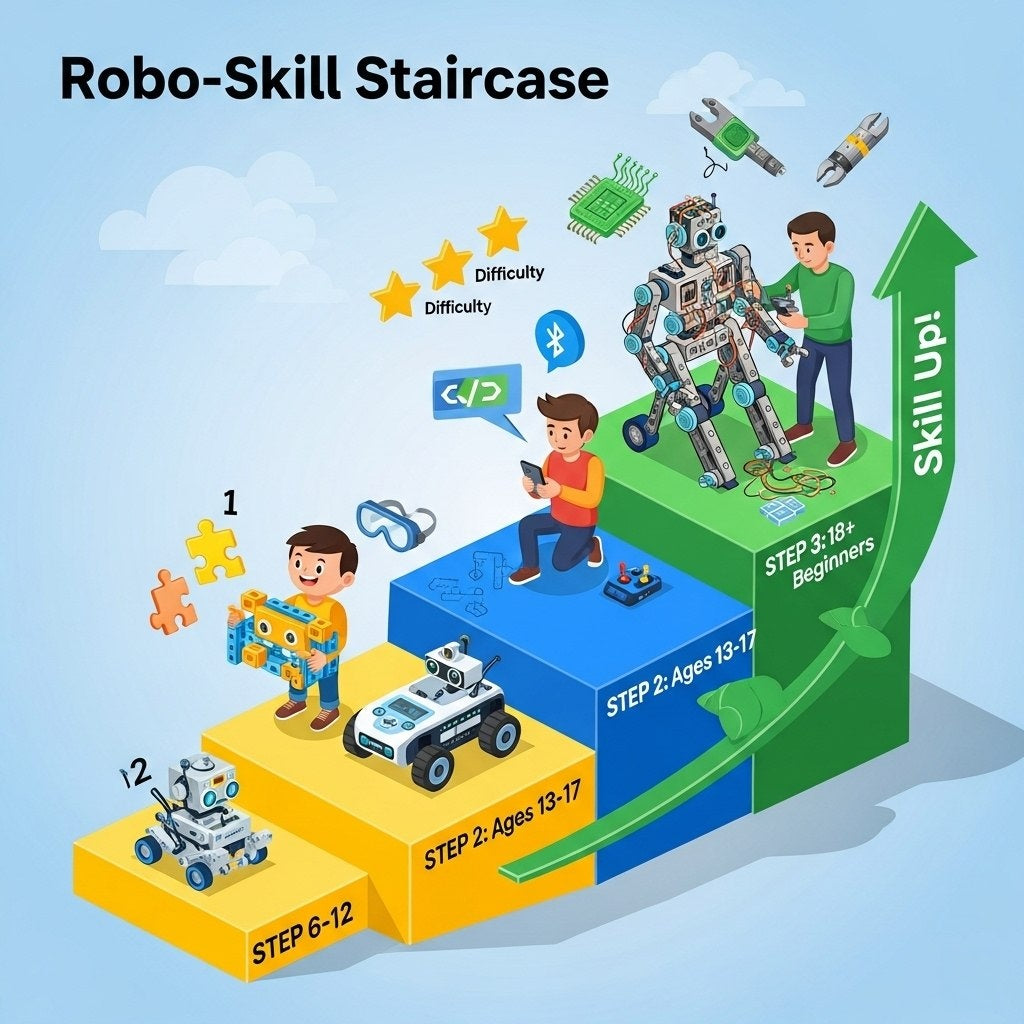 Robot Kits for Beginners Choosing the Right One for Your Age & Skill Level