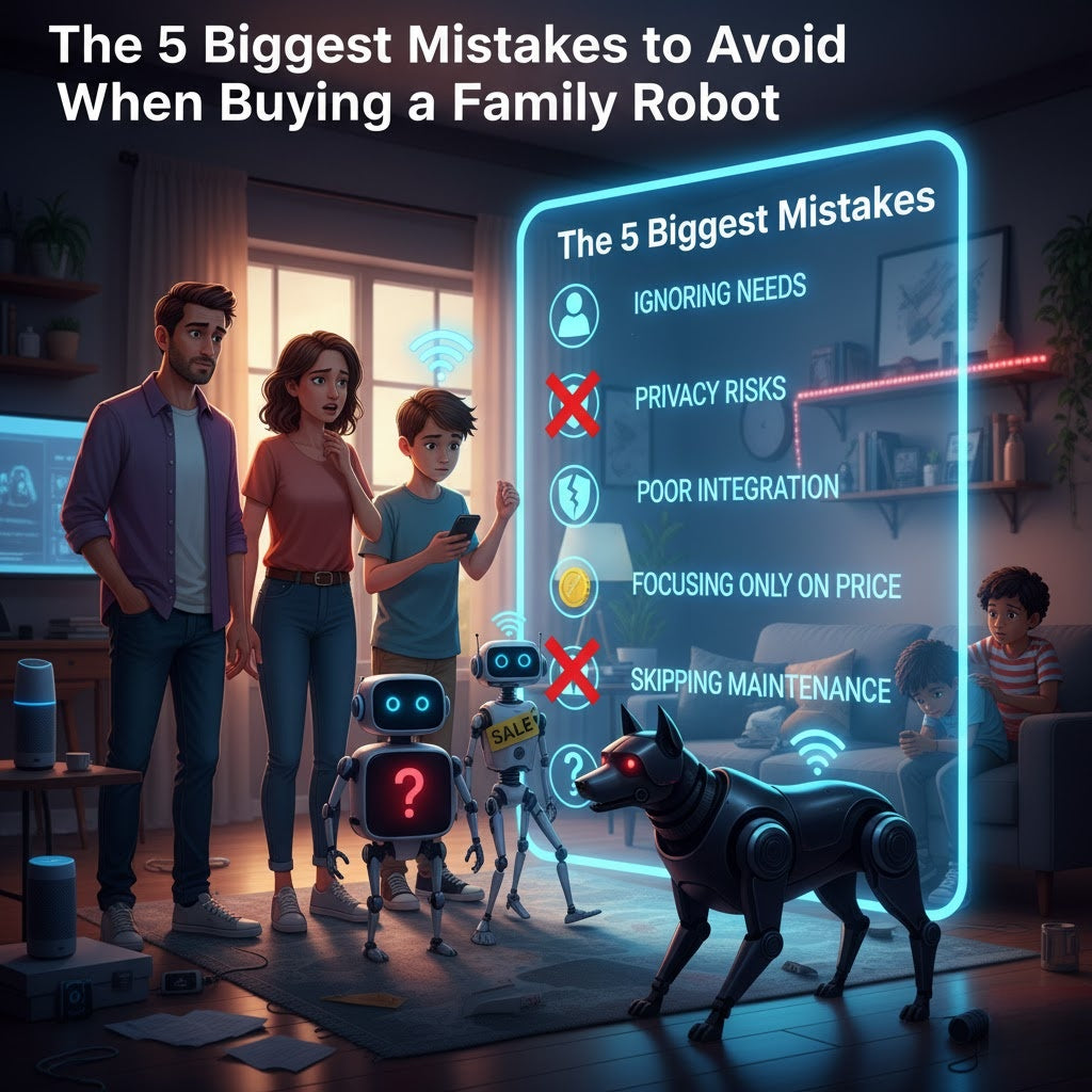 The 5 Biggest Mistakes to Avoid When Buying a Family Robot