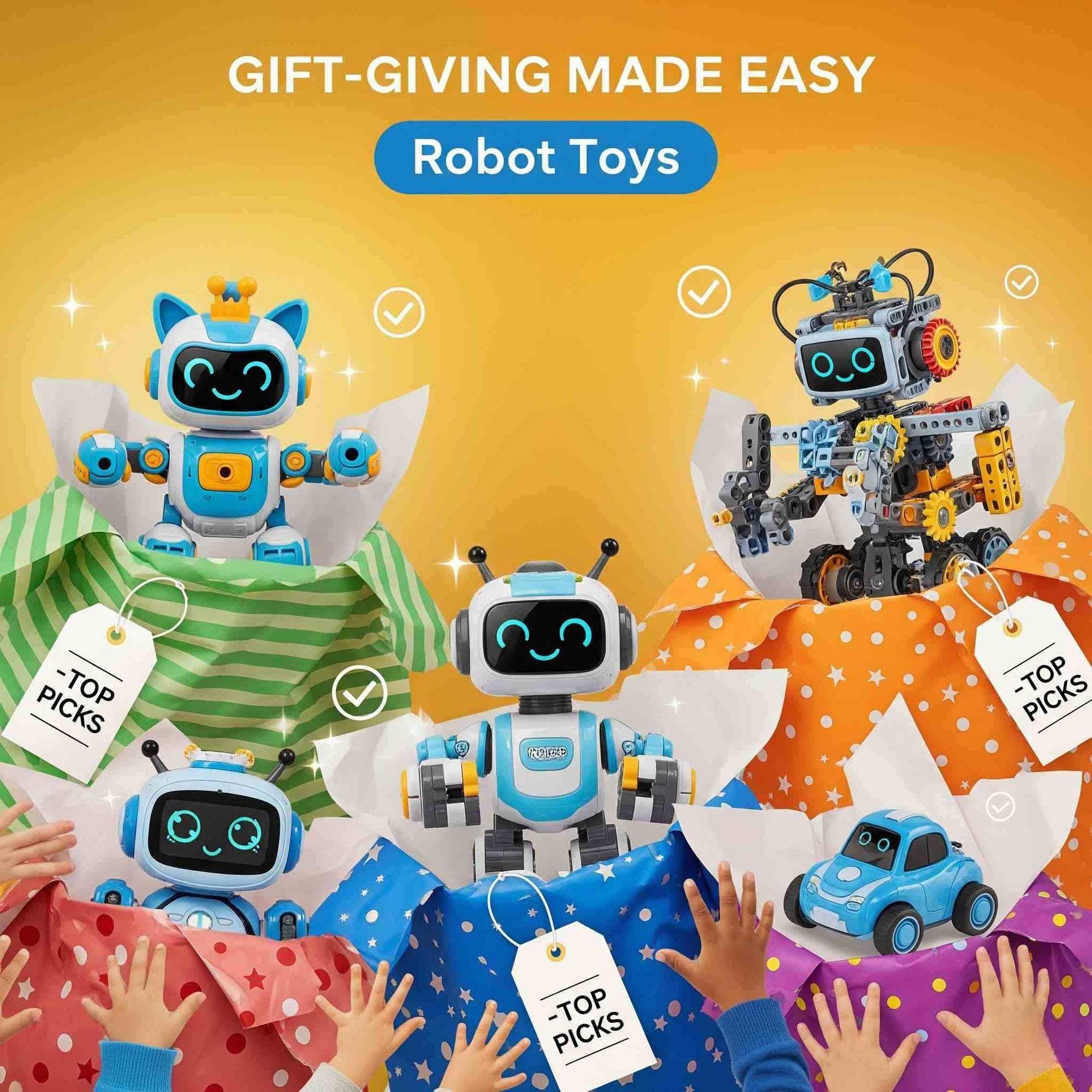 Gift-Giving Made Easy: Our Top Picks for the Best Robot Toys Your Kids Will Love