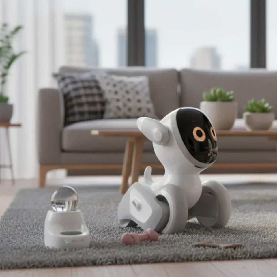Intelligent robot dog toy