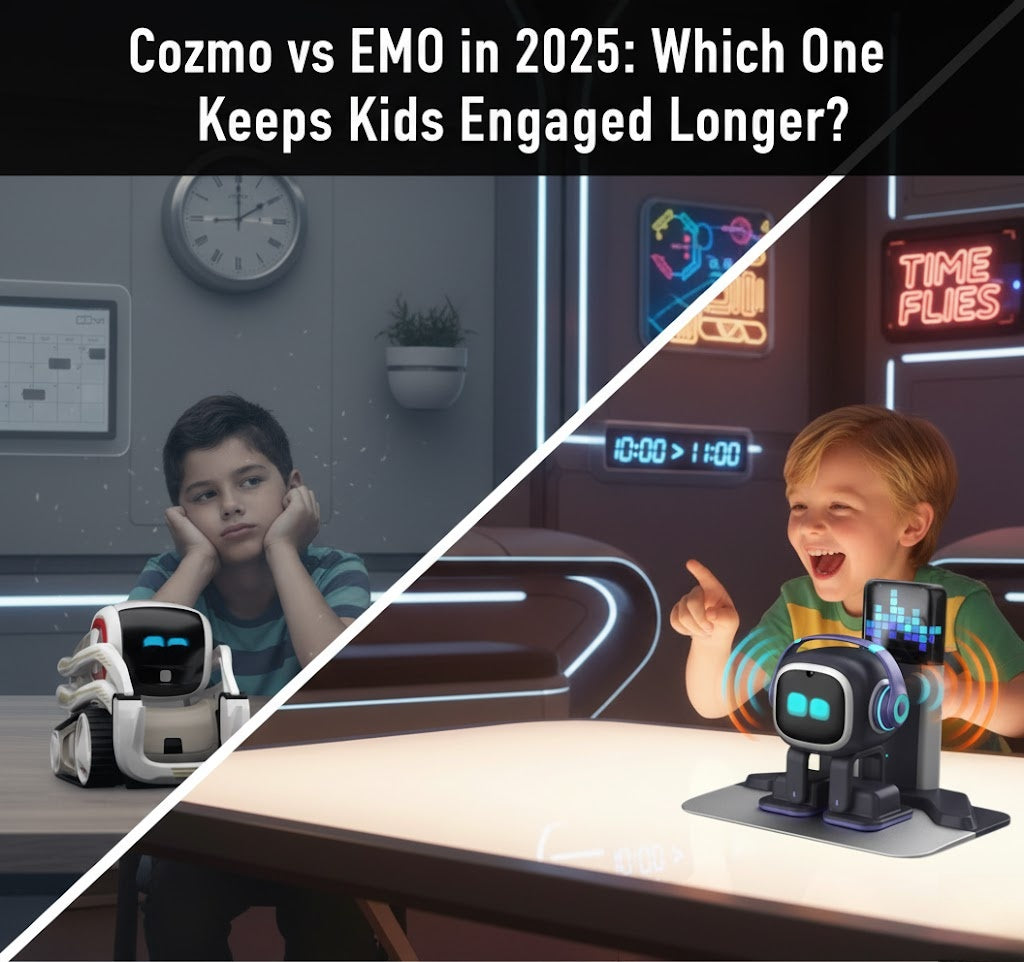 Cozmo vs EMO in 2025: Which One Keeps Kids Engaged Longer?
