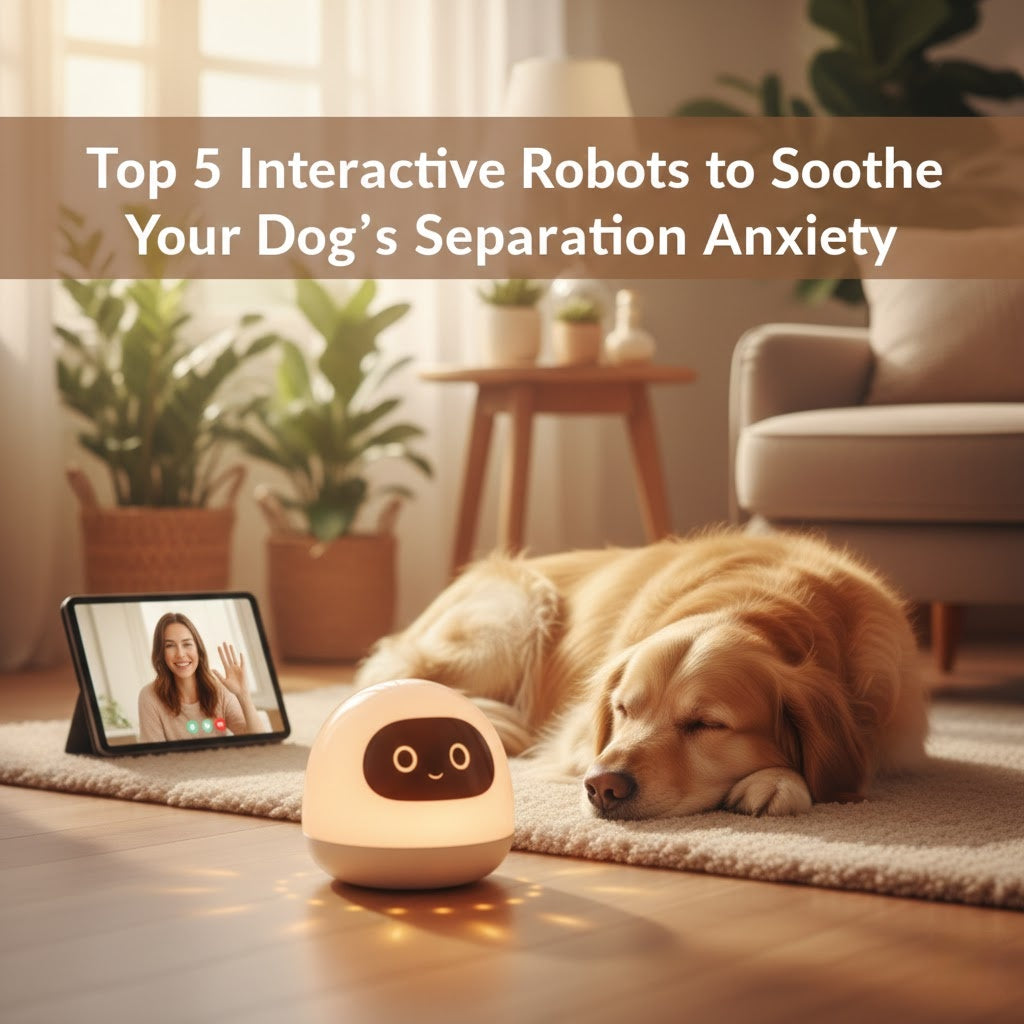Top 5 Interactive Robots to Soothe Your Dog’s Separation Anxiety