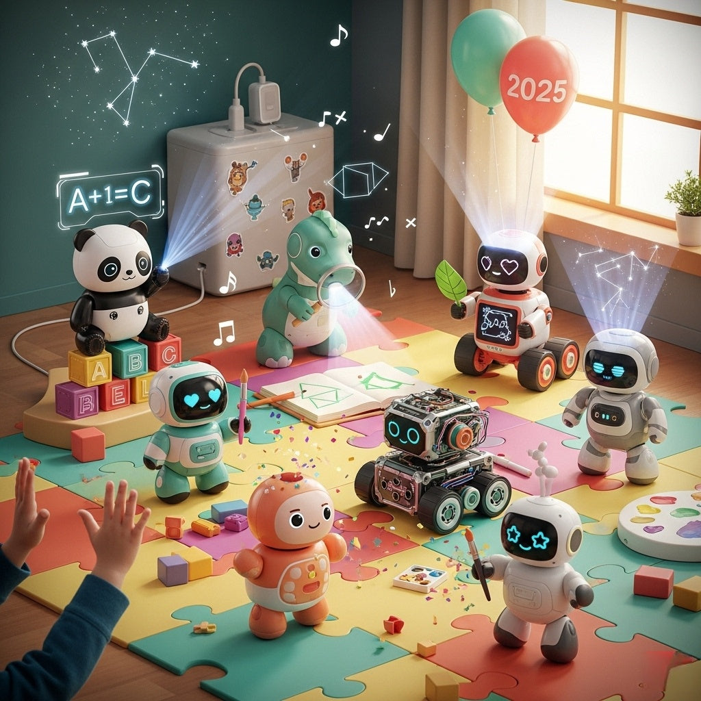 Top 7 Small Robot Toys for Kids 2025: Cute Companions & Educational Fun