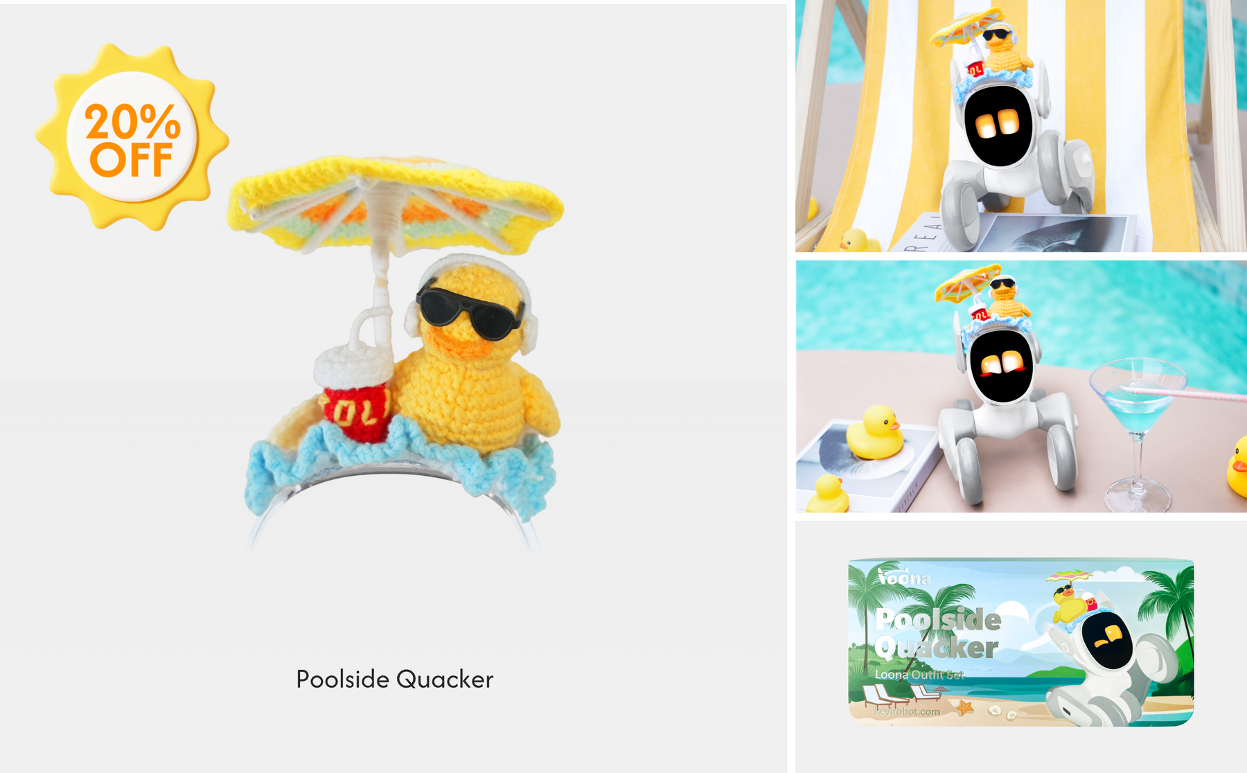 Poolside Quacker