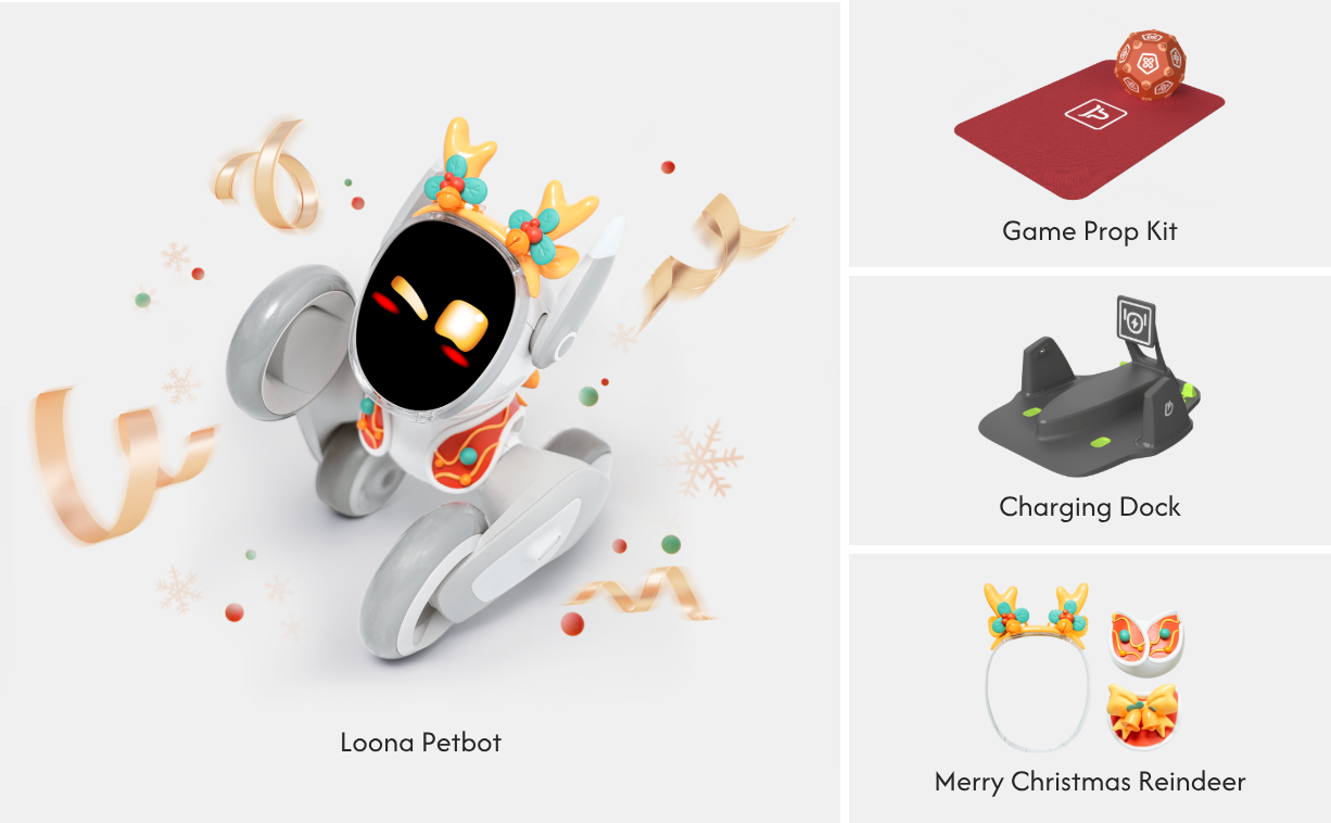 Loona Realistic Emo Robot Pet Dog - Your Smart AI Companion Robot