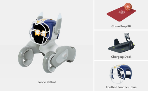 Loona Football Fanatic Blue