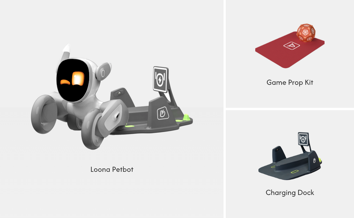 その他 Loona The PETBOT Loona Realistic Emo Robot Pet Dog - Your Smart AI Companion Robot